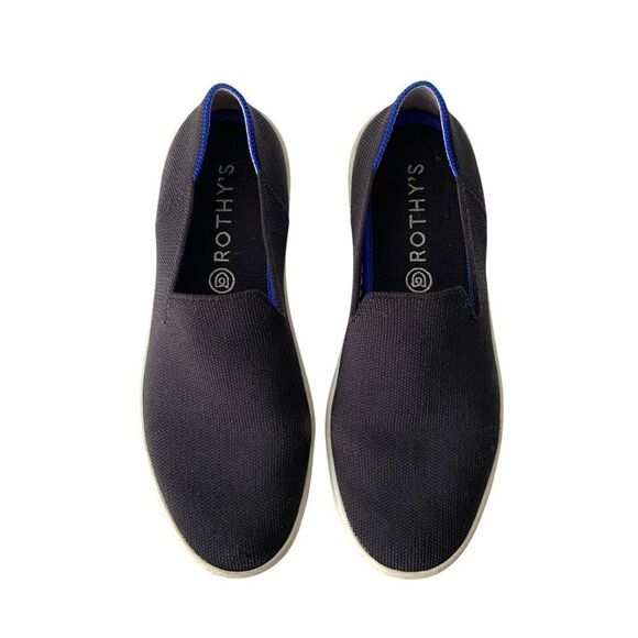 Rothy's The Original Slip-On Sneaker in Black Size 7.5 - Picture 6 of 14